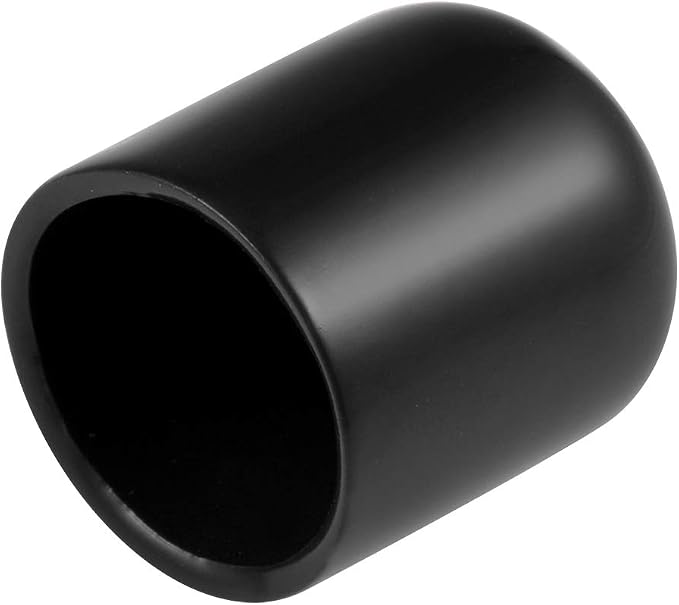 uxcell 20pcs Rubber End Caps 18mm ID Vinyl Round Tube Bolt Cap Cover Thread by uxcell