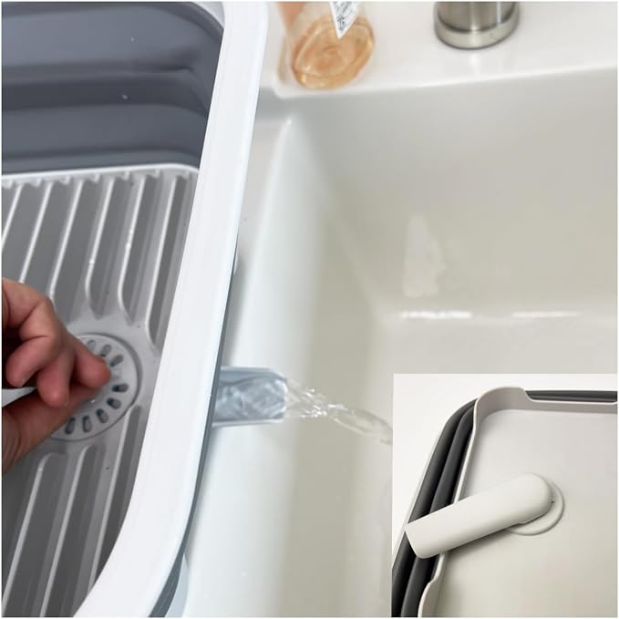 SAMMART 12L Collapsible Dish Drainer - Image 5