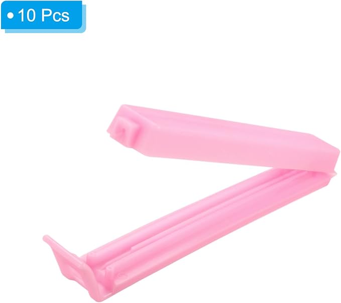 PATIKIL Sealing Clips 4.3 Inch, 10 Pack Reusable Plastic Bag Clip Clamp Sealer - Image 3