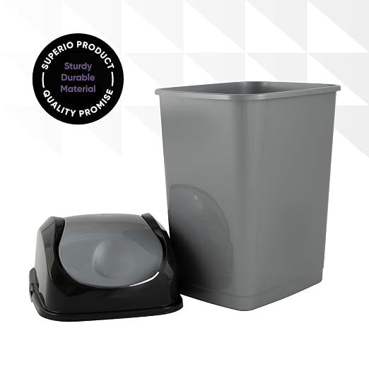 Superio Small Trash Can for Dorm - Image 3