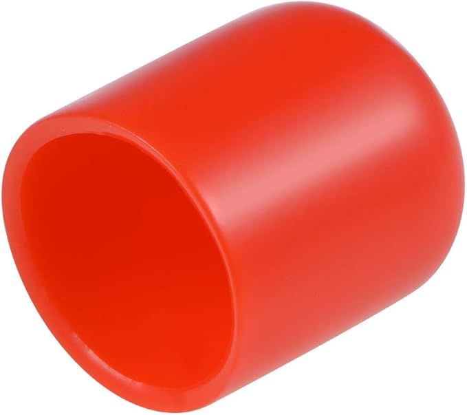 uxcell 20pcs Rubber End Caps 18mm ID Vinyl Round Tube Bolt Cap Cover Thread by uxcell