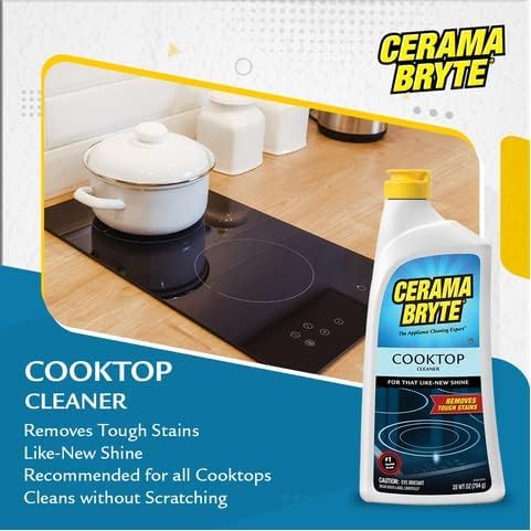 Cerama Bryte Removes Tough Stains Cooktop and Stove Top Cleaner - Image 5