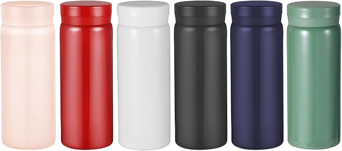 Mini Thermos Cute Water Bottle - 7 oz Tiny Insulated Vacuum 18/10 Stainless by Boenkush