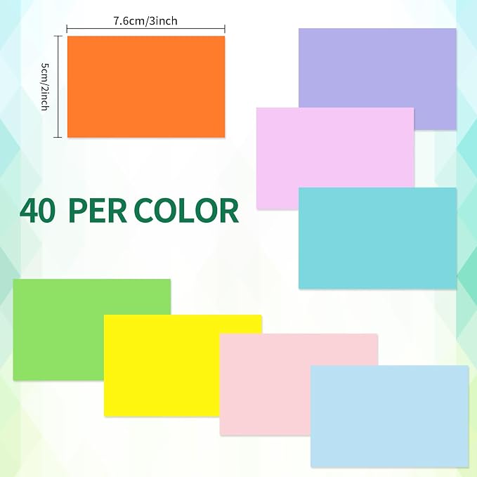 STARLIBOO Colored Labels Stickers, 3 x 2 Inch Rectangular Moving Labels - Image 3
