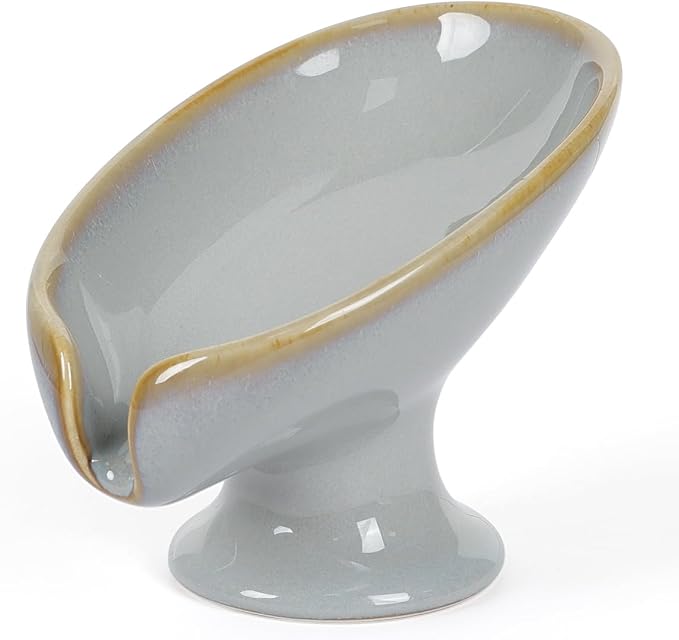 Soap Dish, Self Draining Bar Soap Holder - Image 9