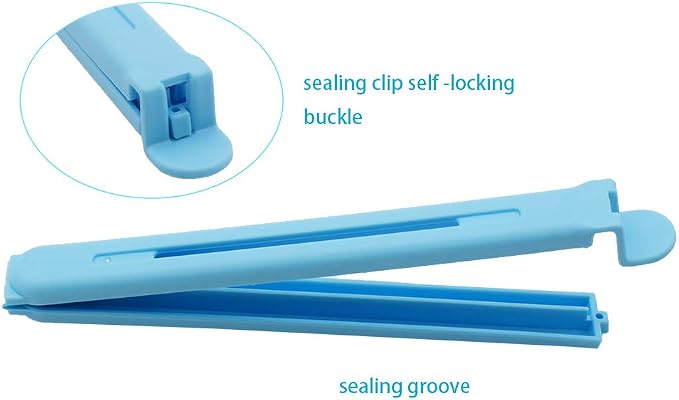Tmflove 12 PCS Sealing Clips for Food and Snack Bag - Image 4