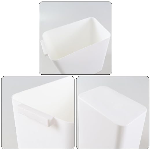 3-Pack 4.5 Gallon Plastic Rectangular Wastebasket - Image 3