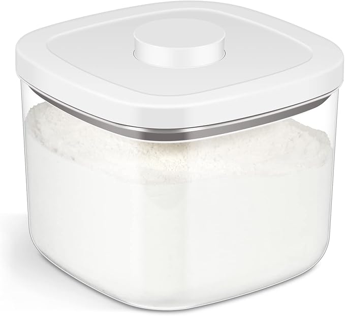 Airtight Rice Container 10 Lbs, Dry Food Holder by TBMAXS