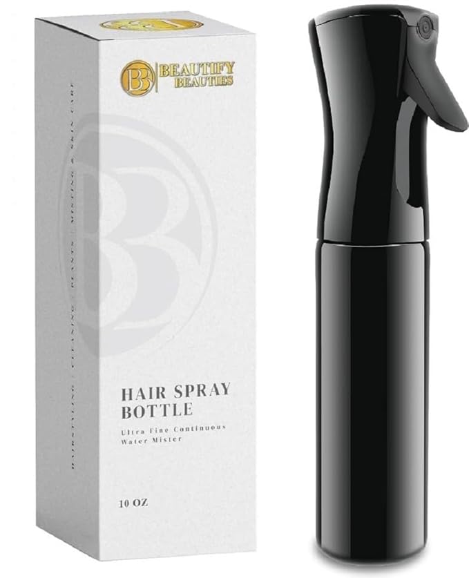 BeautifyBeauties Hair Spray Bottle – Ultra Fine Continuous Water Mister by Beautify+Beauties