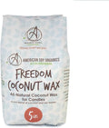 American Soy Organics Freedom Coconut Soy Wax Beads by AmericanSoyOrganics