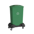 23 Gallon Green Recycle Slim Jim Trash Can by Krollen+Industrial