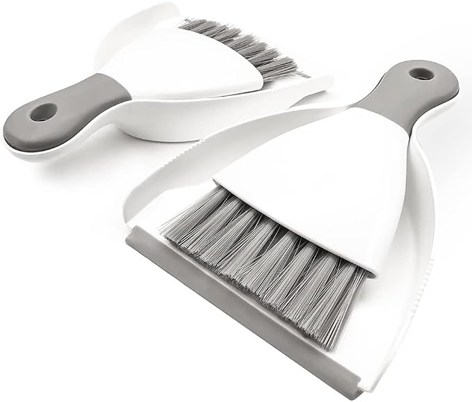 Small Dust Pan and Brush Broom by Householdcleaningutensils