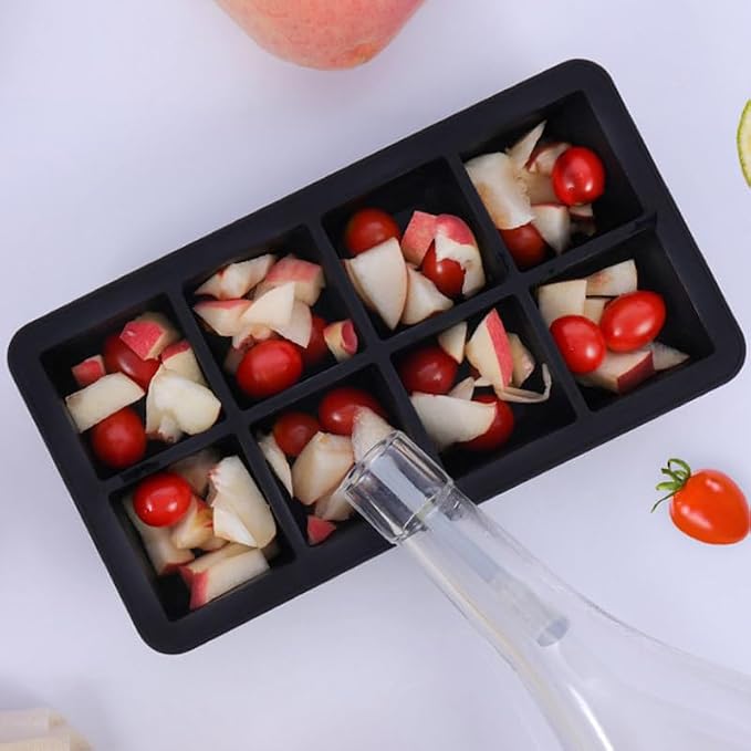 2 Pack Silicone 2 Inch Large Ice Cube Molds - Image 7