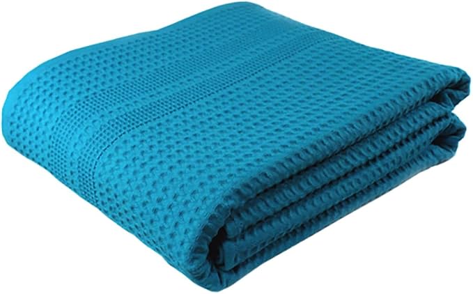 GILDEN TREE Waffle Bath Sheet Large Bath Towels Quick Dry Thin Body Towels by GildenTree
