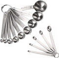 14PCS Measuring Spoons Set, 1 tbsp, 1/2 tbsp, and 1-1/16tsp Stainless Steel by YUNNKEEY