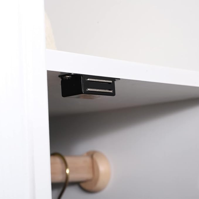 Mousike Cabinet Magnets 30lb Black Door Magnets - Image 5