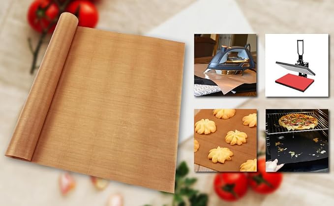 Easy Heat Press Mat 12x12 with Teflon Sheets 12x16 Inch 3 Pack - Image 4