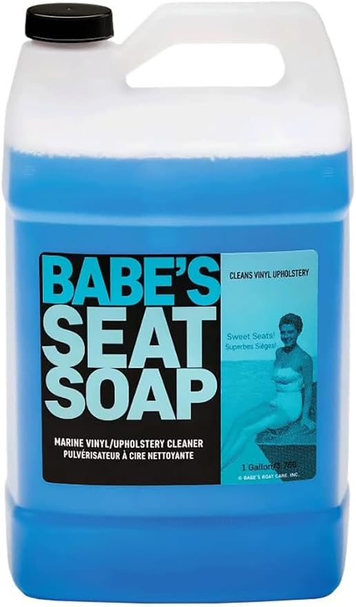 Babe’s Seat Soap – Marine Vinyl, Plastic & Leather Cleaner by BABESBoatCareProducts