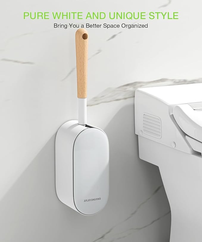 Bamboo Toilet Brush Set, 2 Pack - Image 7