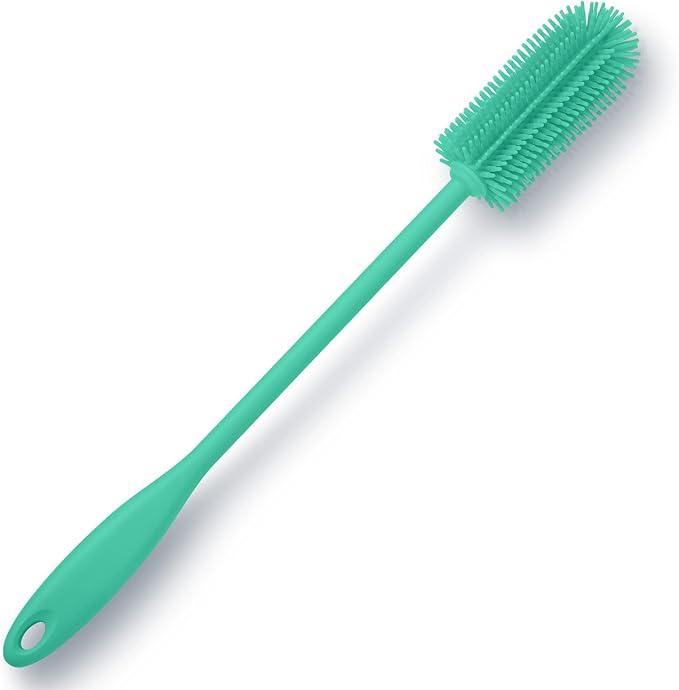 Silicone Bottle Brush, Water Bottle Cleaner Brush - Image 2