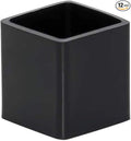 12 Pcs Black Square Anti-Slip Rubber Leg Tips Chair Leg Caps Furniture Floor by Unknown