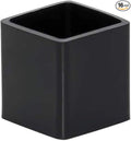16 Pcs Black Square Anti-Slip Rubber Leg Tips Chair Leg Caps Furniture Floor by Unknown