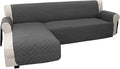 Easy-Going Sectional Couch Covers L Shape Reversible Sofa Slipcover Chaise by Easy-Going