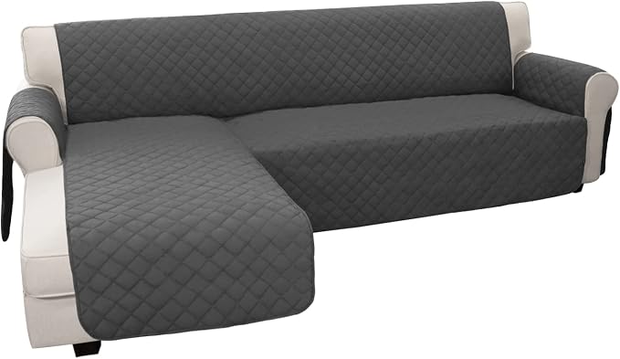 Easy-Going Sectional Couch Covers L Shape Reversible Sofa Slipcover Chaise by Easy-Going