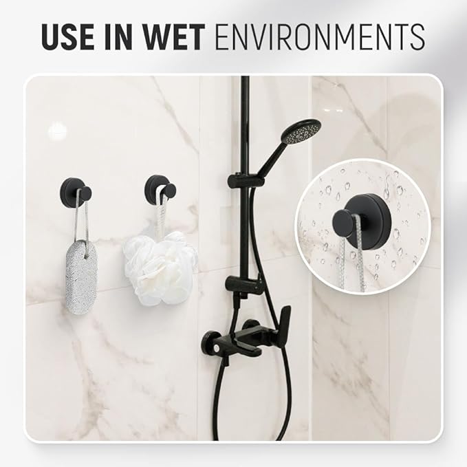 Suction Cup Hooks for Wreaths, 2025 New No Drill Suction Cup Hooks on Glass - Image 4
