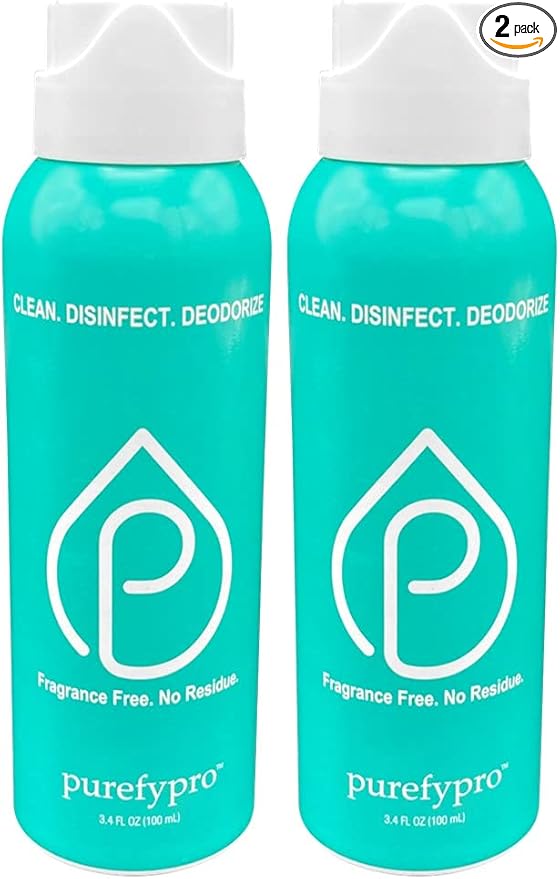 Purefypro Disinfectant Airesol Spray Eliminate 99.9999% Virus and Germs. No by PUREFYLIFE