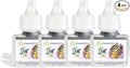 Scent Fill Pineapple & Floral Plug in Air Freshener, 4 Scented Oil Refills by ScentFill