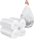 2-4 Gallon Portable Trash Bags, Bedroom Trash Can, Strong Trash Bags（White） by Yourlifelittleassistant