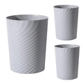 UUJOLY Plastic Small Trash Can Wastebasket, Garbage Container Basket by UUJOLY