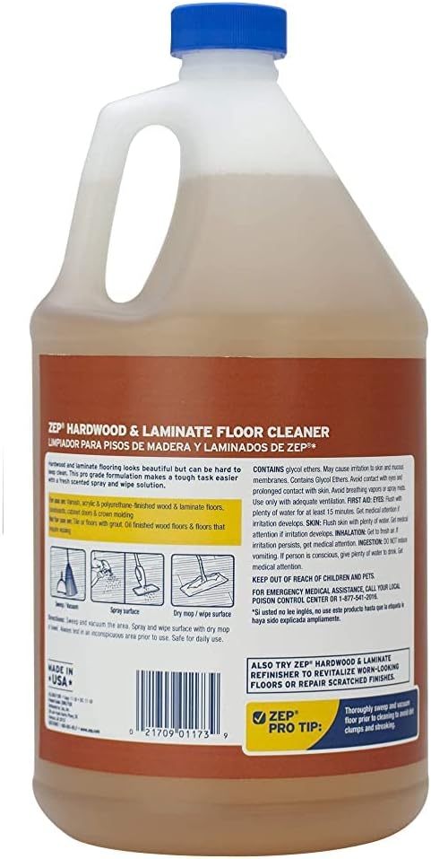 Zep Industrial Hardwood and Laminate Floor Cleaner - Image 8