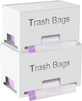 2-Pack Trash Bag Holder Dispenser, Stackable Garbage Bag Dispenser, Extra Large by STWWO