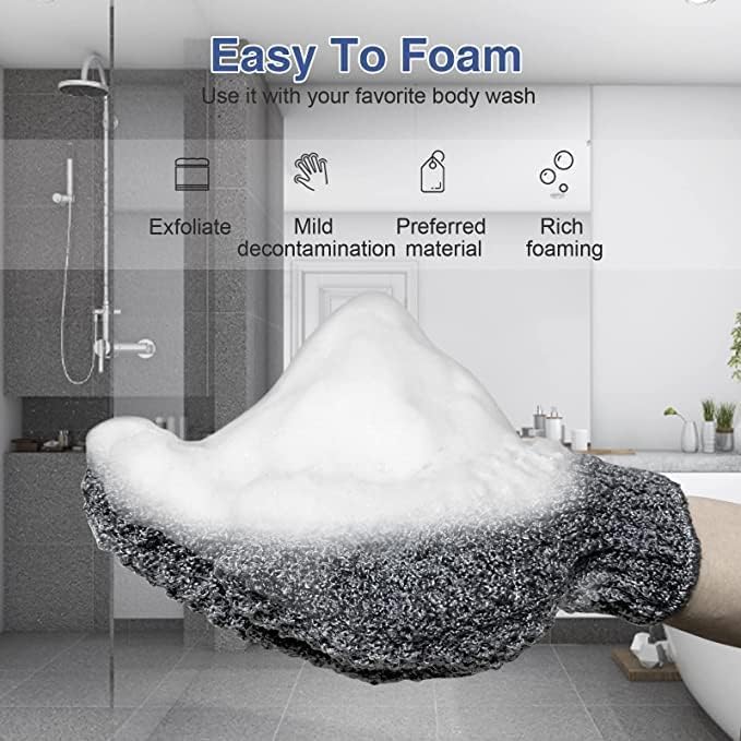 Yiclick 12Pcs Heavy Exfoliating Gloves, Body Scrub Glove - Image 6