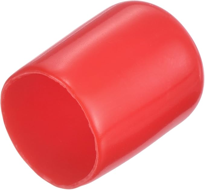 uxcell 20pcs Rubber End Caps 15.5mm ID Vinyl Round Tube Bolt Cap Cover Thread by uxcell