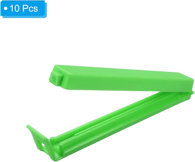 PATIKIL Sealing Clips 4.3 Inch, 10 Pack Reusable Plastic Bag Clip Clamp Sealer - Image 3