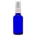 1 oz Cobalt Blue Boston Round Glass Bottle by Greenals