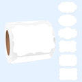 White Labels Stickers by Yeachlaing