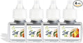 Scent Fill Soft Cashmere & Amber Plug in Air Freshener, 4 Scented Oil Refills by ScentFill
