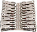 Clothes Pins 32 Pcs Metal Beach Chair Towel Clips, Heavy Duty Stainless Steel by Commoditydisplay