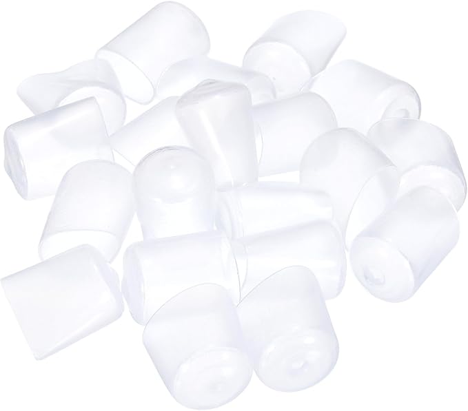 uxcell 20pcs Rubber End Caps 19mm ID Vinyl PVC Round Tube Bolt Cap Cover Screw - Image 4