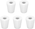 Labasics 5-Pack 2# Single-Hole Silicone Stoppers, Durable and Reusable Silicone by Labasics