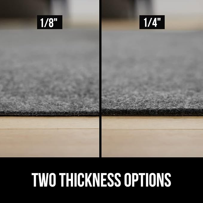 GORILLA GRIP Felt and Natural Rubber Stay in Place Slip Resistant Rug Pad - Image 7