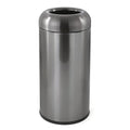 Dyna-Living Stainless Steel Trash Can Outdoor Large Garbage Can by Dyna-Living