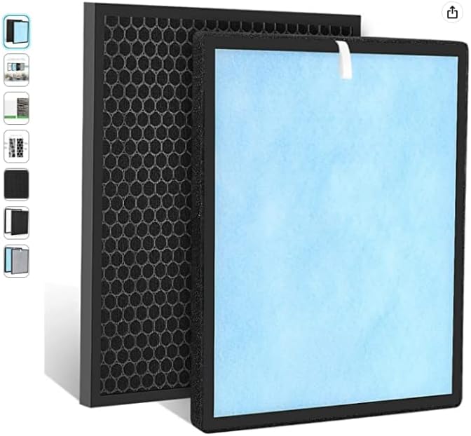 Filter Replacements for HSP001 Smart Air Purifier, 4 Stage Filtration of Fine - Image 5