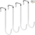 FYY Over The Door Hooks, 4 Pack Upgraded Long Door Hangers Hooks by FYY