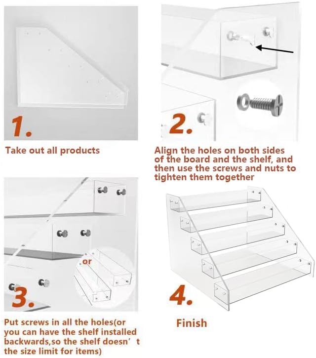 PMMASTO Tiered Spice Rack, Seasoning Organizer, Kitchen Organization and Storage - Image 5