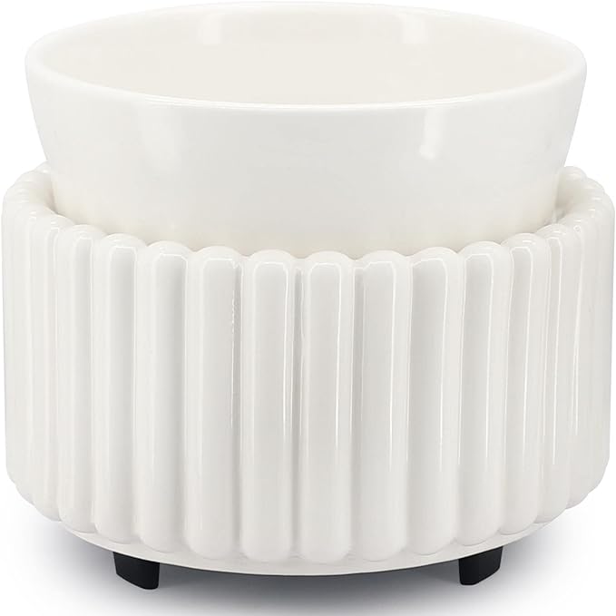 Ceramic Wax Melt Warmer 3-in-1 Candle Wax Warmer by VICTORIAAROMA